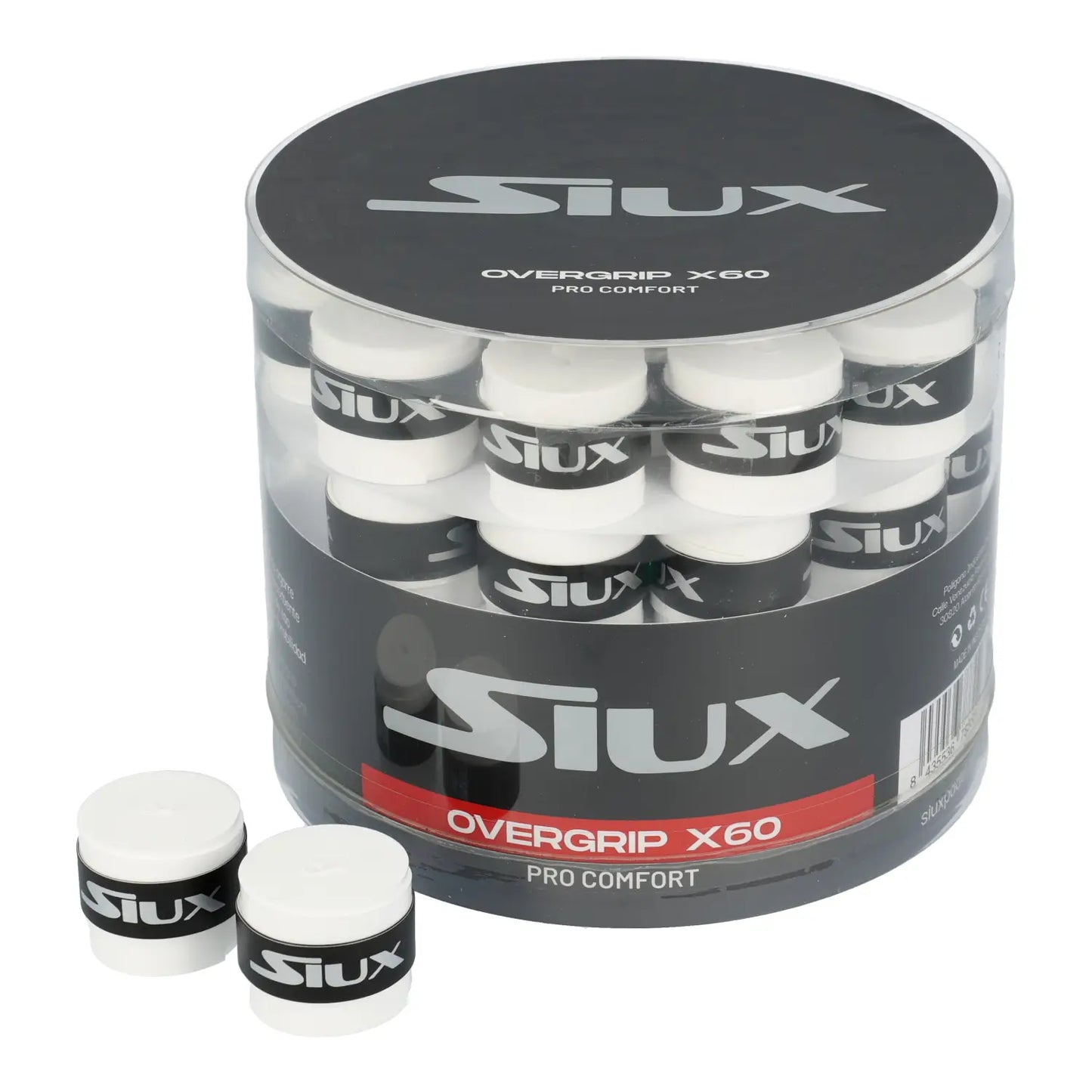 SIUX PRO COMFORT X60 WHITE OVERGRIP