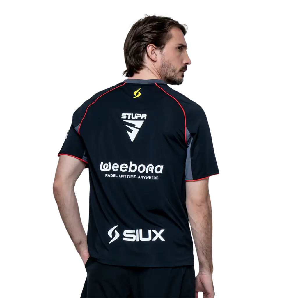 SIUX ELECTRA X STUPA BLACK T-SHIRT 2026