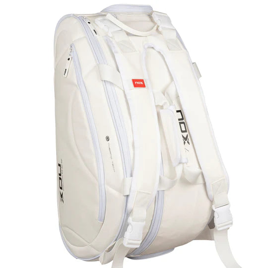 Paletero PRO SERIES white padel racket bag