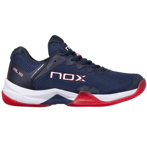 حذاء Nox ML10 Hexa باللون الأزرق الداكن والأحمر