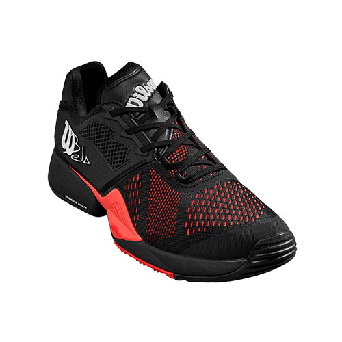Wilson Bela Tour Black Red Shoes