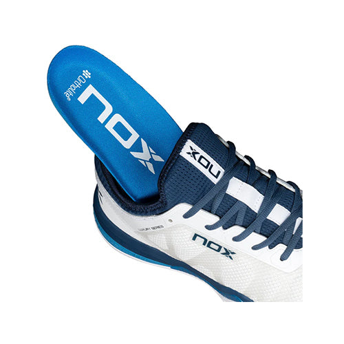 Nox Nerbo White Swedish Blue Shoes