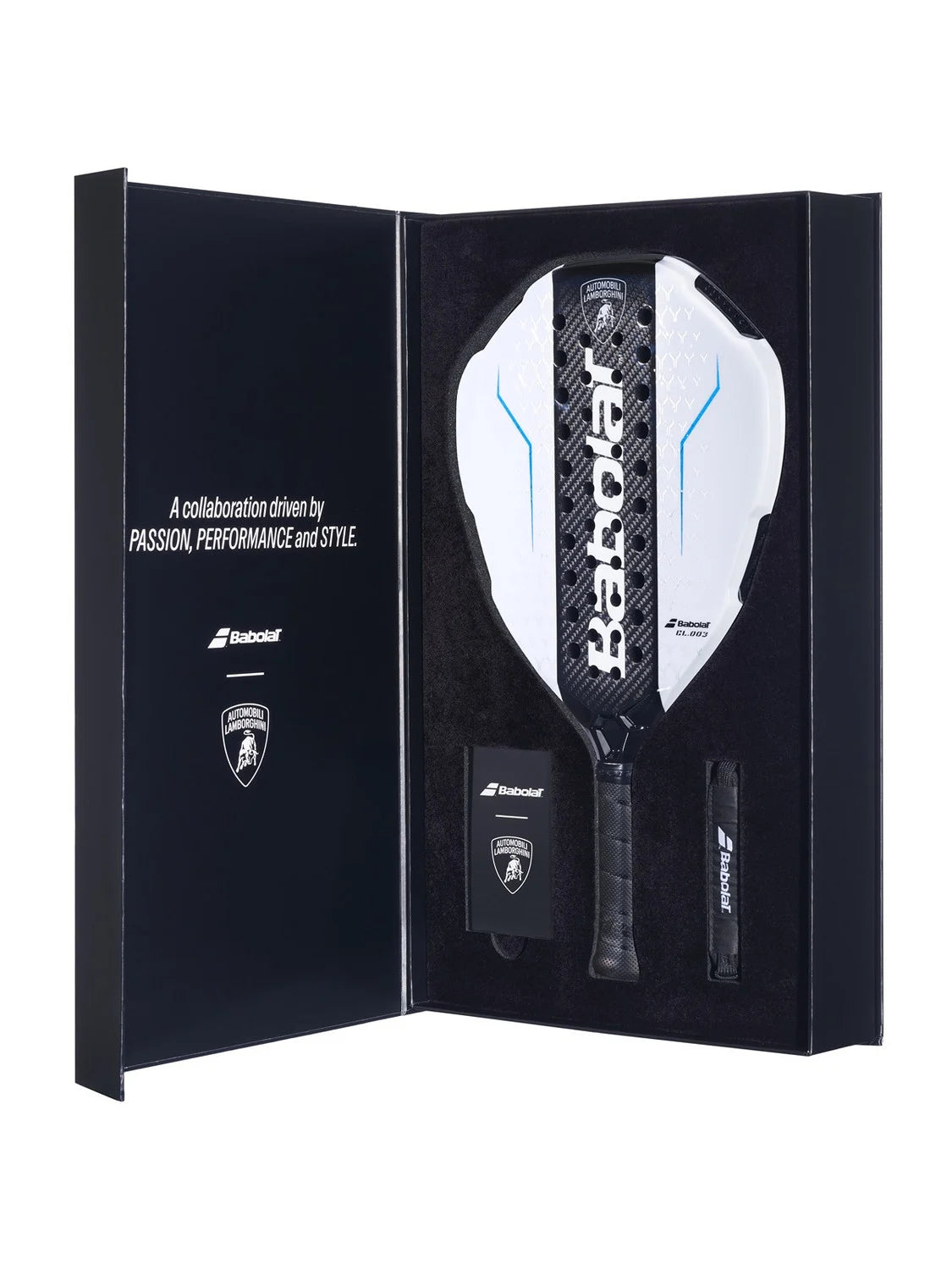 BABOLAT X Lamborghini BL003 Padel Racket 2026 White