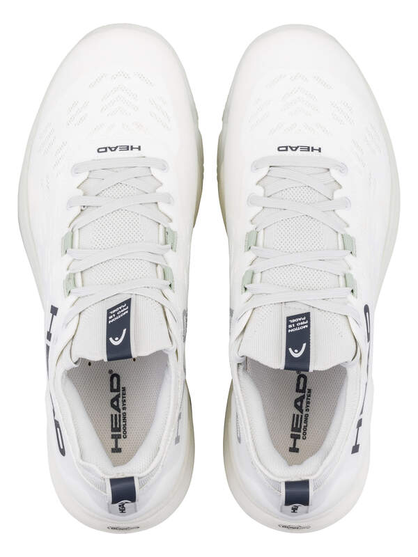 HEAD Motion Pro 1.5 White Padel Shoes – Men