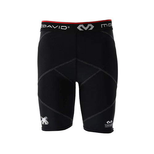 McDavid 8201 Super Cross Compression With Hip Spica Black Short