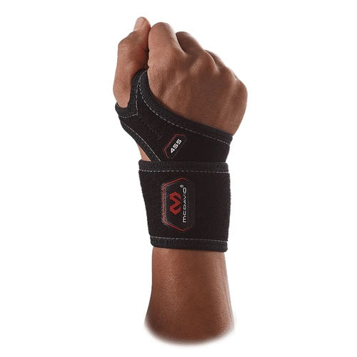 455 McDavid Wrist Support with Strap Black