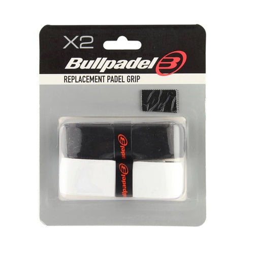 مقبض بديل باللونين الأبيض والأسود من Bullpadel 22 -GR-1210