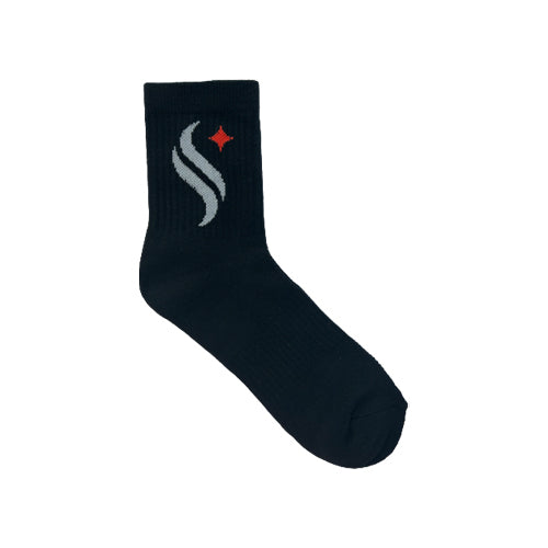 Shail Black Socks (X1)