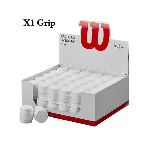 Wilson Pro Comfort White Padel Racket Overgrip (X1)