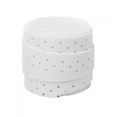 Wilson Pro Perforated Feel White Padel Racket Overgrip (X1)