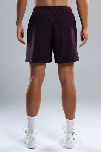 NOX MEN'S DEEP PURPLE SHORT