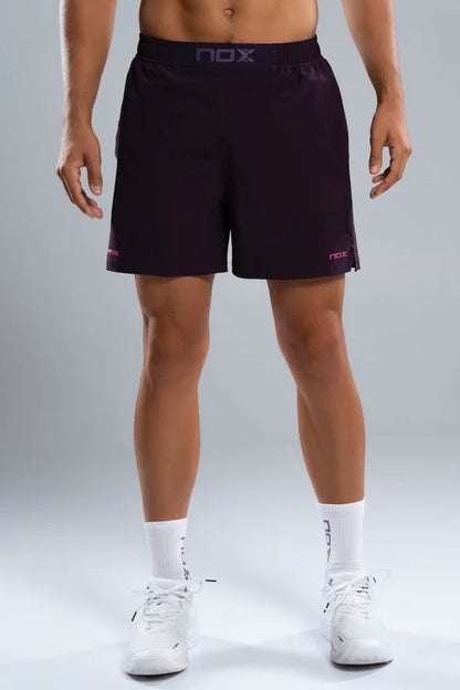 NOX MEN'S DEEP PURPLE SHORT