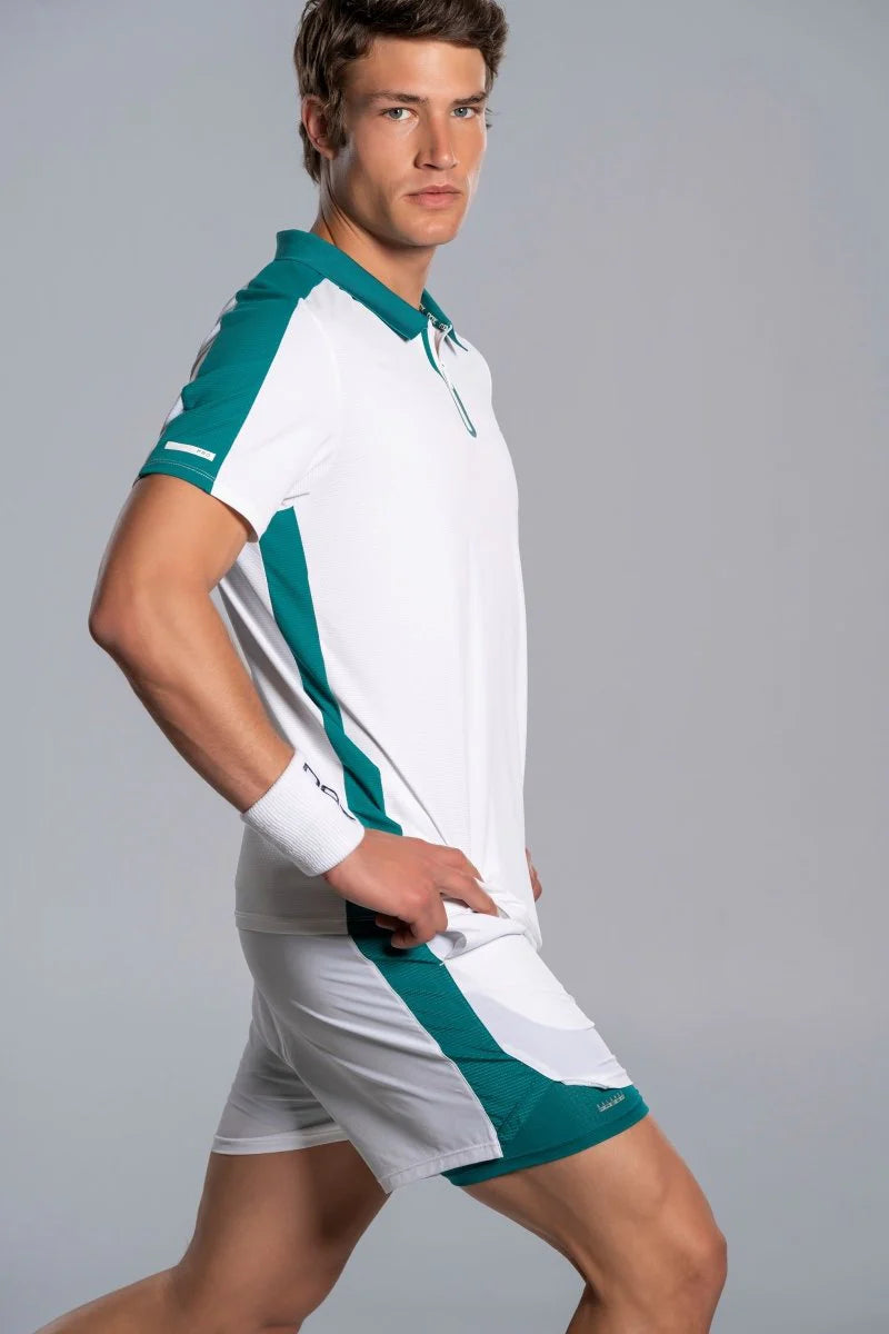 Nox Men's Short PRO White/Ivy Green