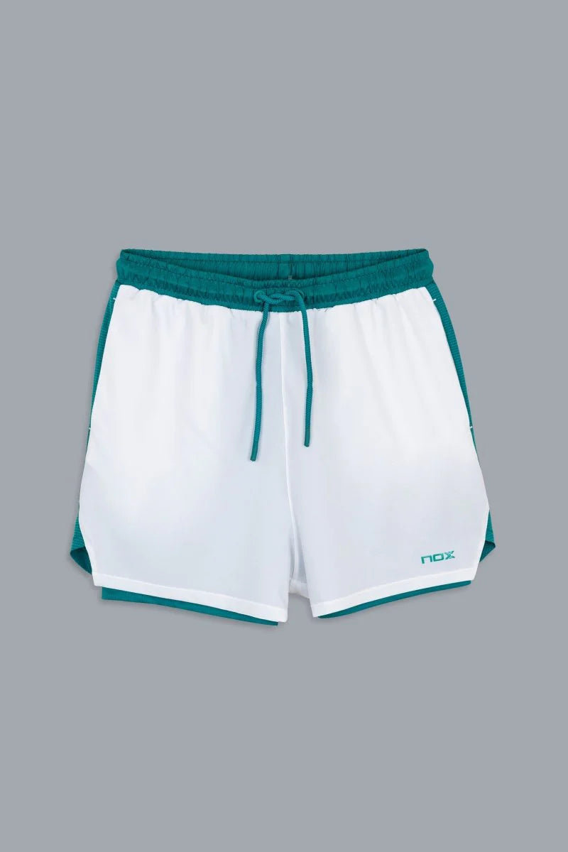Nox Men's Short PRO White/Ivy Green