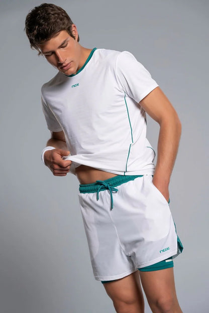 Nox Men's Short PRO White/Ivy Green
