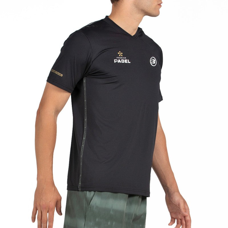 BULLPADEL T-SHIRT PERICO BLACK