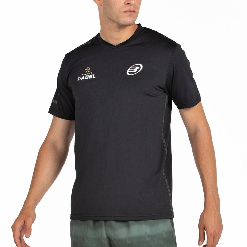 BULLPADEL T-SHIRT PERICO BLACK