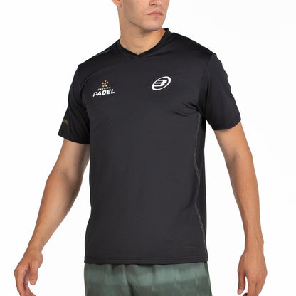 BULLPADEL T-SHIRT PERICO BLACK