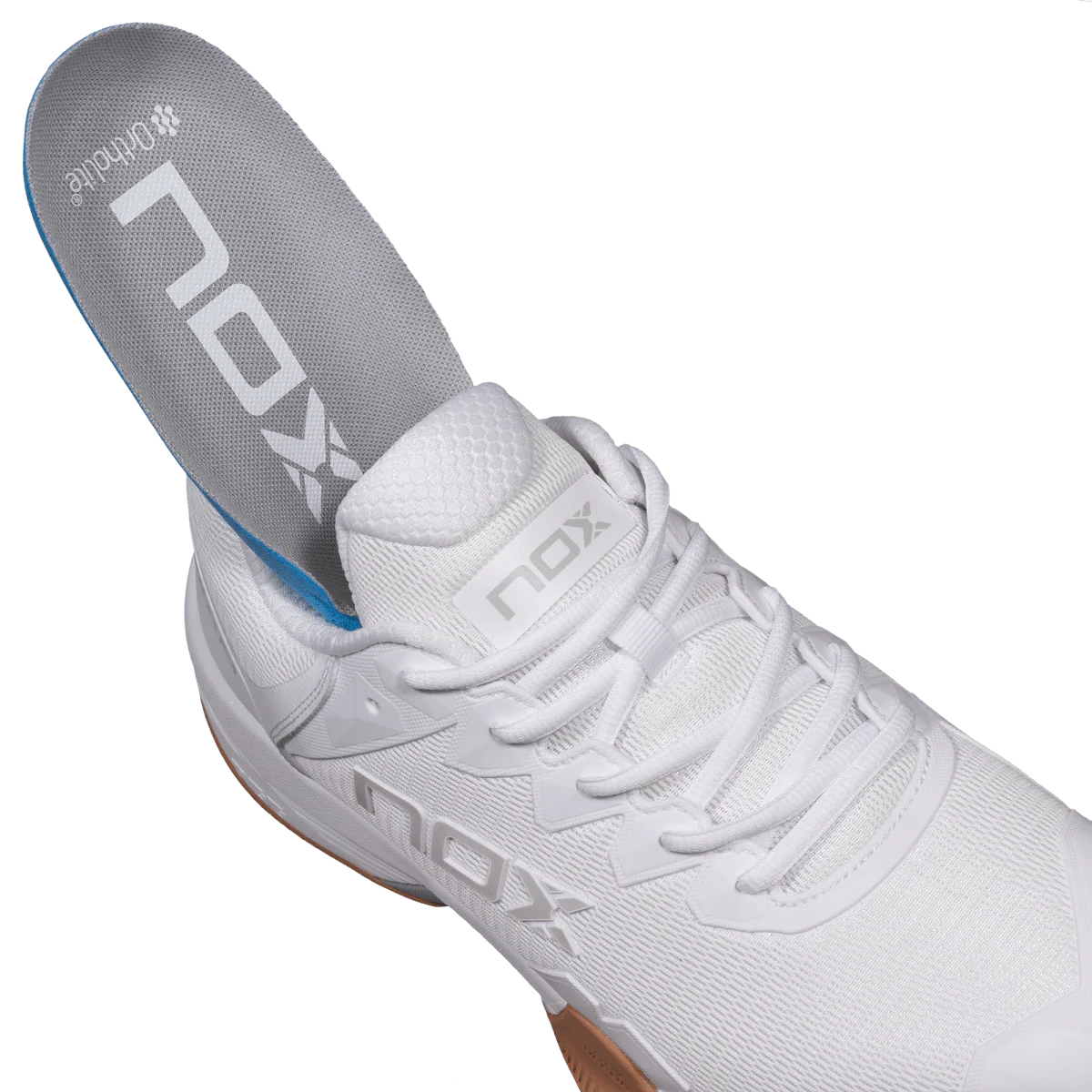Nox ML10 Hexa White/Gum Rubber Shoes