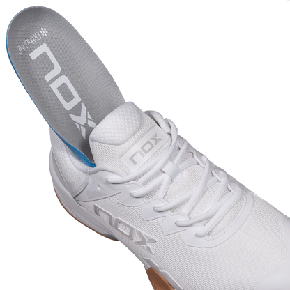Nox ML10 Hexa White/Gum Rubber Shoes